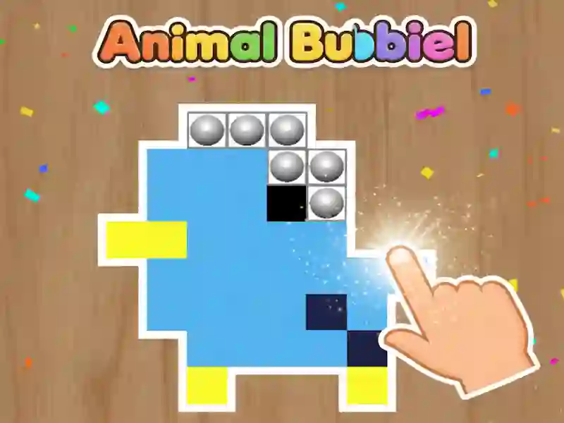 Spel Animal Bubble Pixel aanlyn