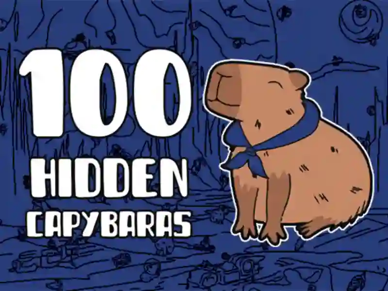 Spel 100 verborge capybaras aanlyn