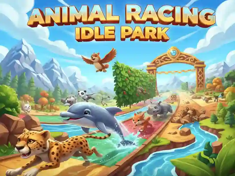 Spel Animal Racing Idle Park aanlyn