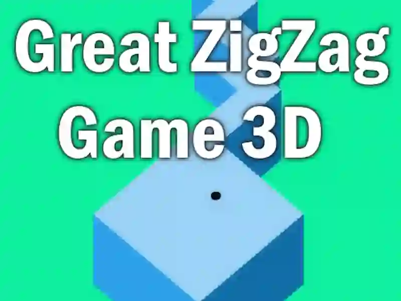Spel Groot zigzag Game 3D aanlyn
