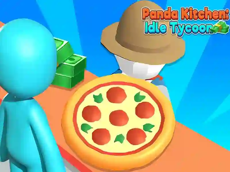 Spel Panda Kitchen Idle Tycoon aanlyn