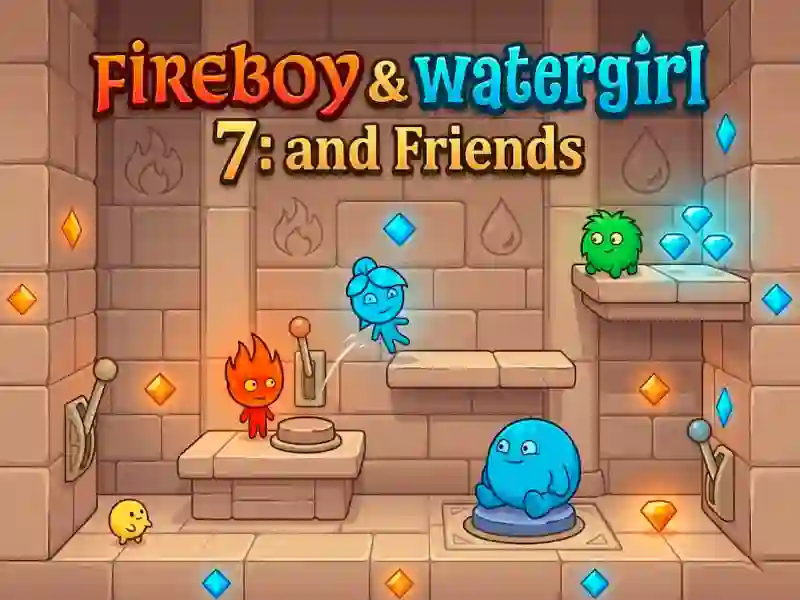 Spel Fireboy & Watergirl 7: and Friends aanlyn