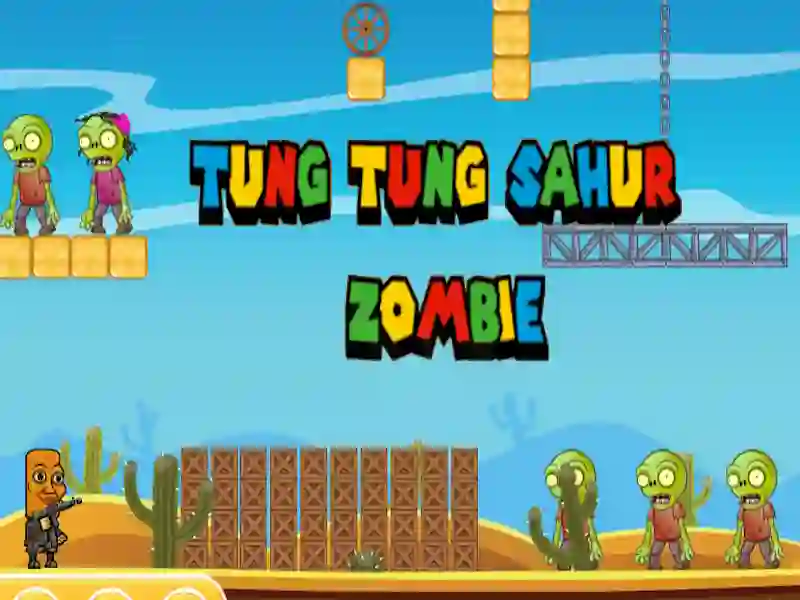 Spel Tung Tung Sahur Zombie aanlyn