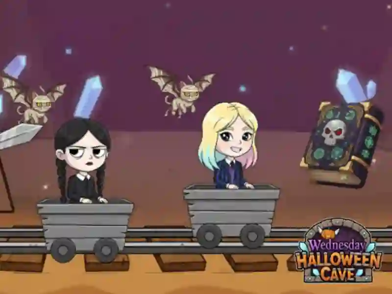 Spel Woensdag Halloween-grot aanlyn