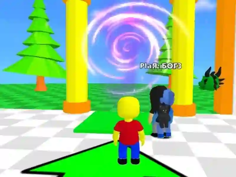 Spel Roblox: The Floor is LAVA Challenge aanlyn Spel Roblox: The Floor is LAVA Challenge aanlyn