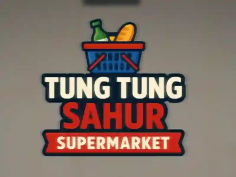 Spel Tung Tung Sahur Supermark aanlyn