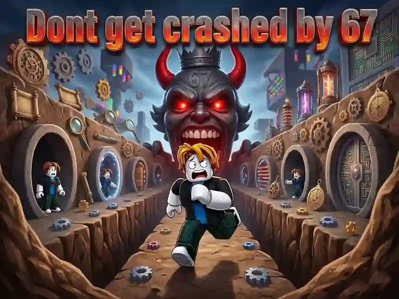 Spel Dont get crashed by 67 aanlyn