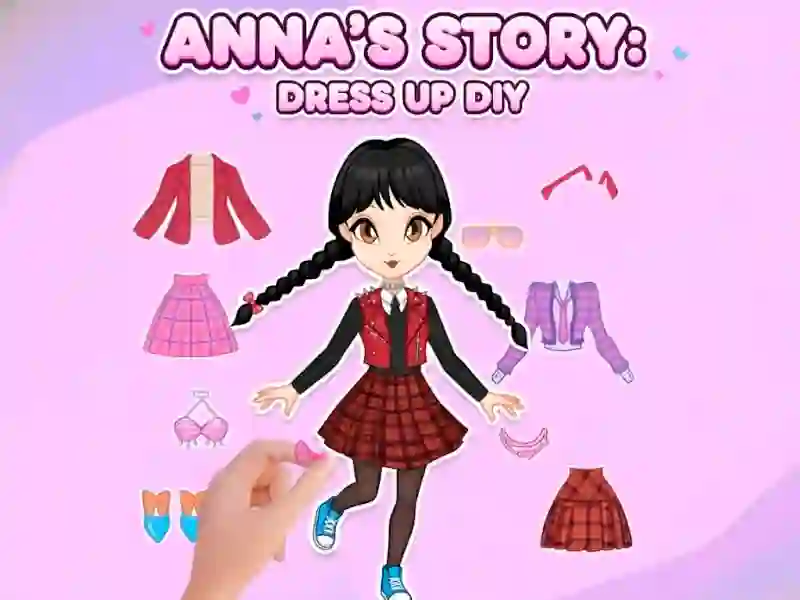 Spel Anna se storie: Dress Up DIY aanlyn