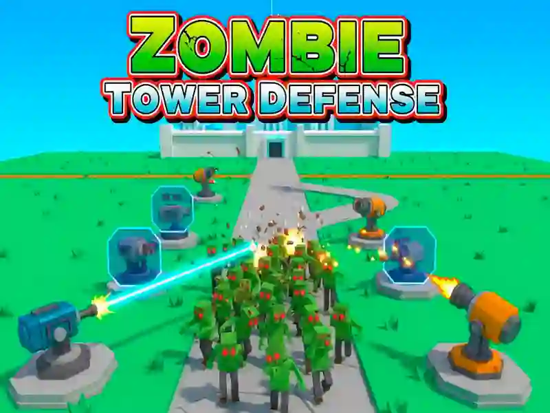 Spel Zombie Tower Verdediging aanlyn Spel Zombie Tower Verdediging aanlyn