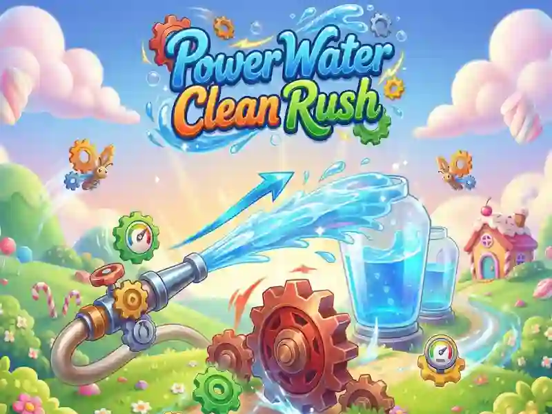 Spel Power Water Clean Rush aanlyn