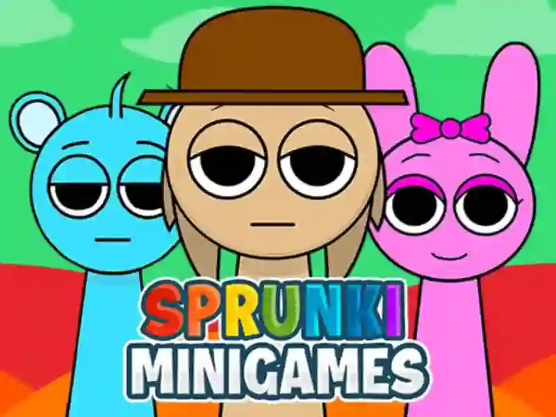 Spel Sprunki mini-speletjies aanlyn