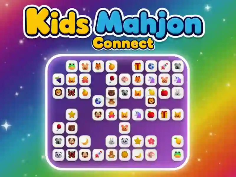 Spel Kids Mahjong Connect aanlyn