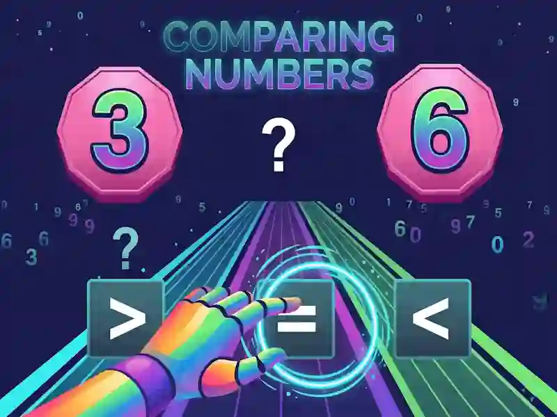 Spel Comparing Numbers aanlyn