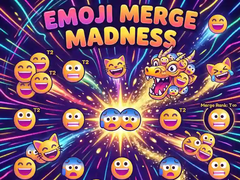 Spel Emoji Merge Madness aanlyn