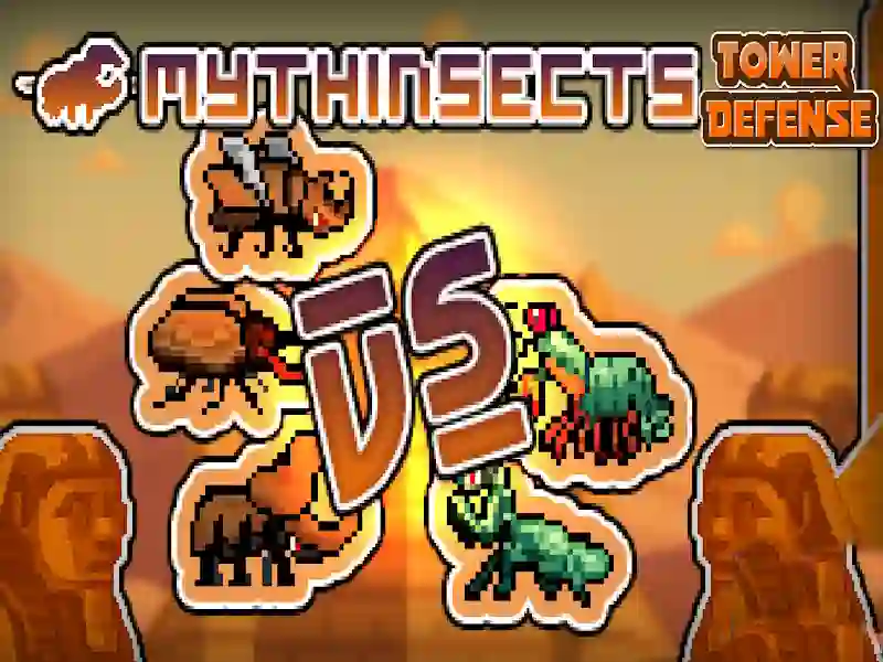 Spel MythinSects Tower Defense aanlyn