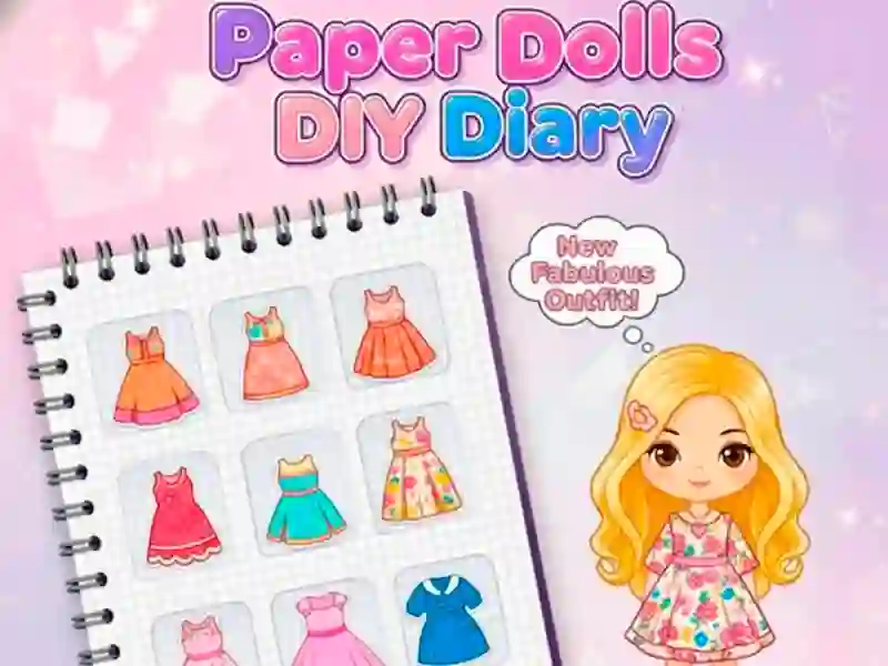 Spel Papierpoppe DIY Dagboek aanlyn