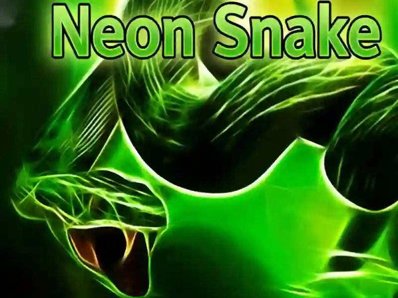 Spel Neon Snake aanlyn
