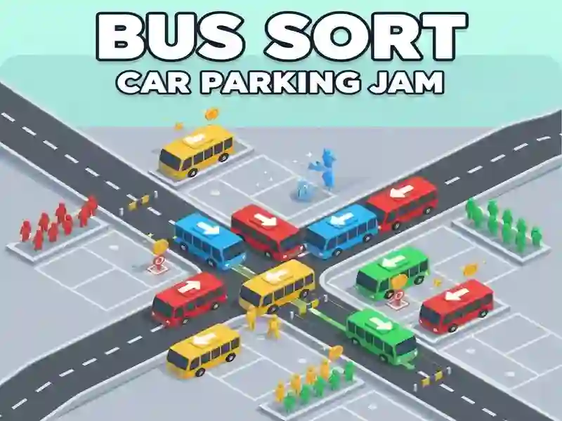 Spel Bus Sorteer Car Parking Jam aanlyn