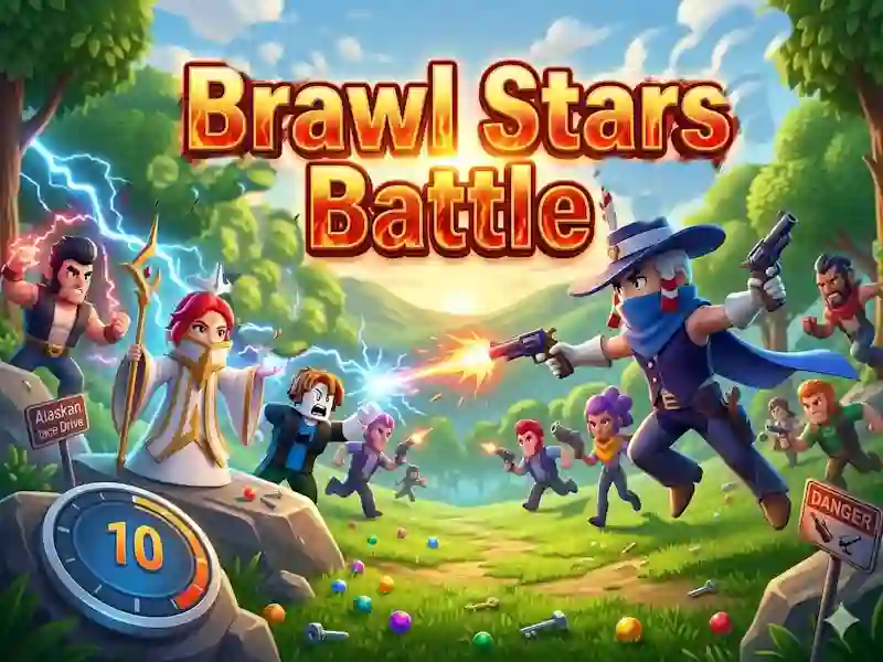 Spel Brawl Stars Battle aanlyn