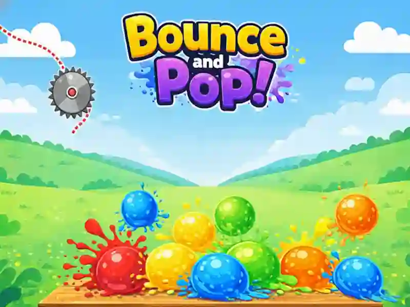 Spel Bounce en Pop! aanlyn