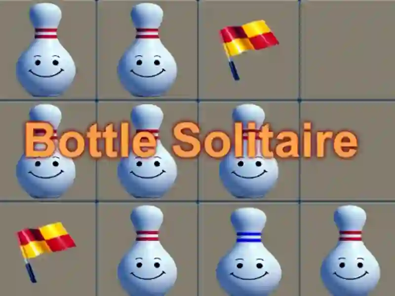 Spel Bottel Solitaire aanlyn Spel Bottel Solitaire aanlyn