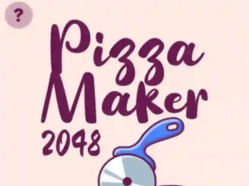 Spel Pizza Maker 2048 aanlyn
