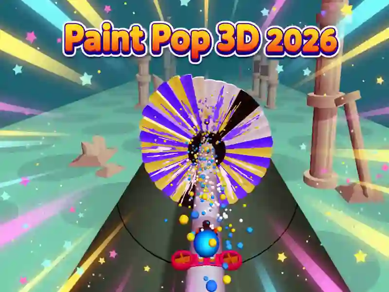 Spel Paint Pop 3D 2026 aanlyn