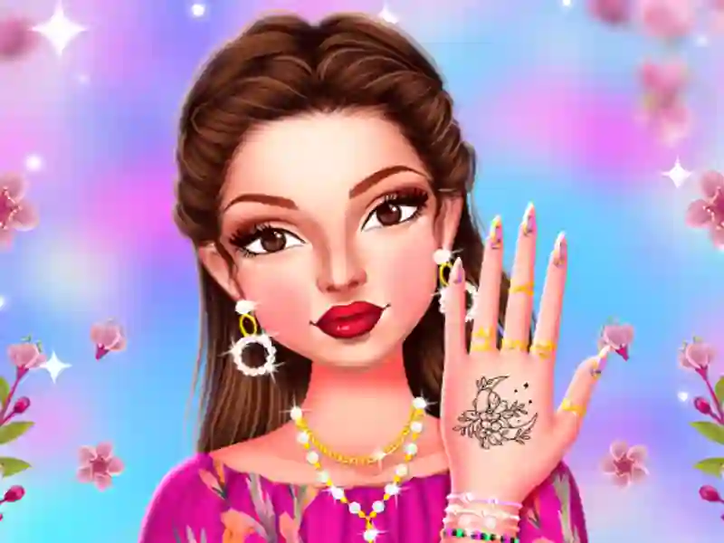 Spel Celebrity Spring Manicure Design aanlyn