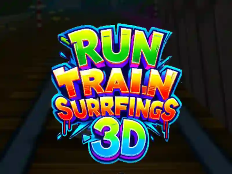 Spel Trein Surf Run 3D aanlyn