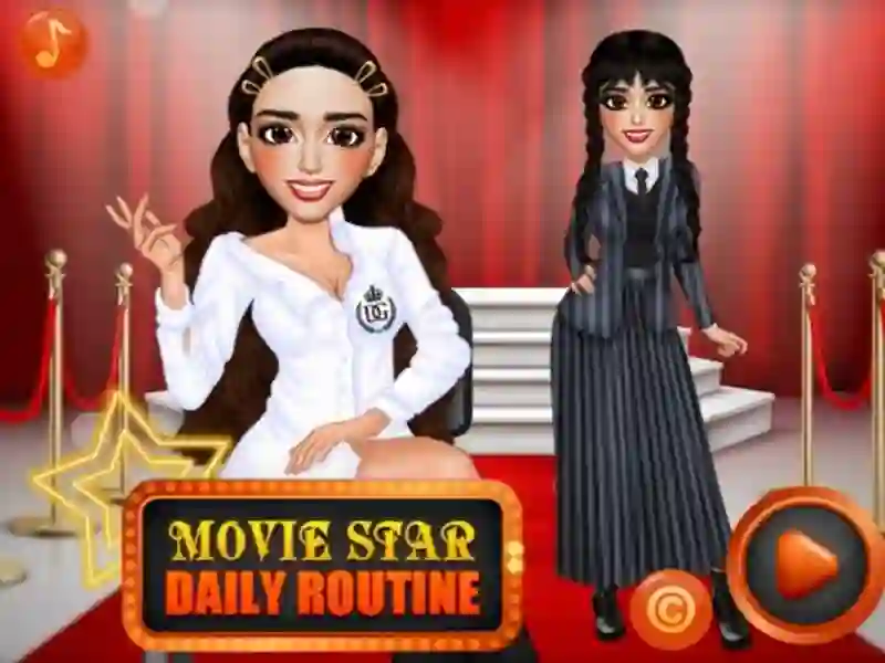 Spel Movie Star Daaglikse Roetine aanlyn