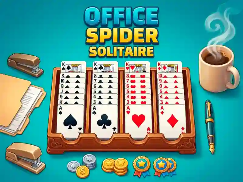 Spel Office Spider Solitaire aanlyn