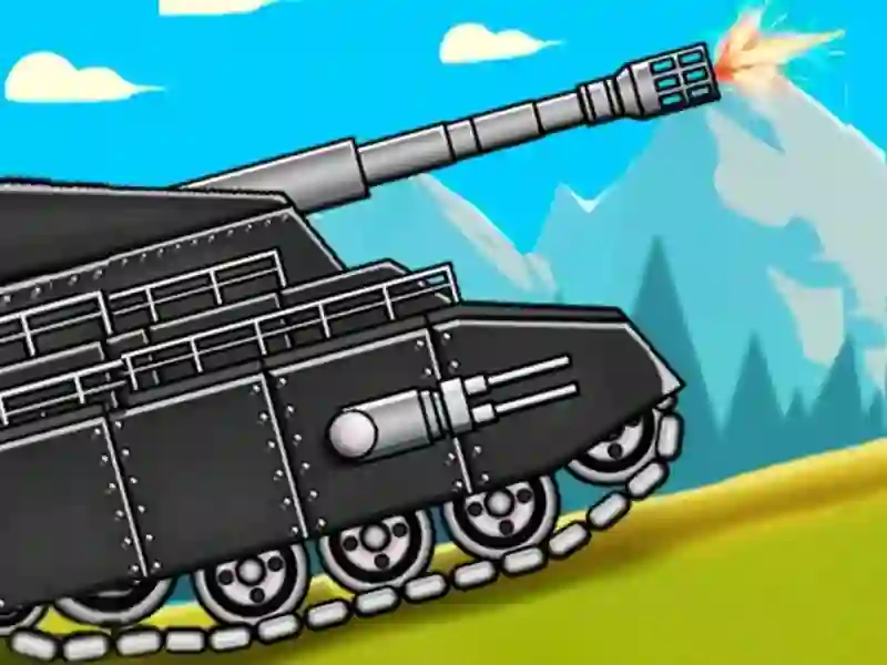 Spel Tank Fury: Boss Battle 2d aanlyn