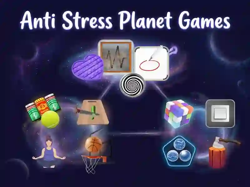 Spel Anti Stress Planet Games aanlyn