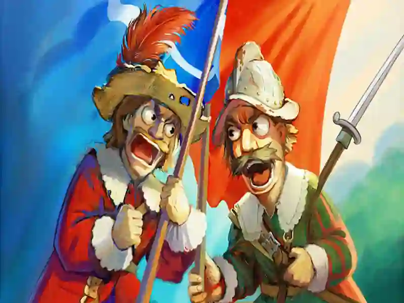 Spel Musketiers kruit vs staal aanlyn