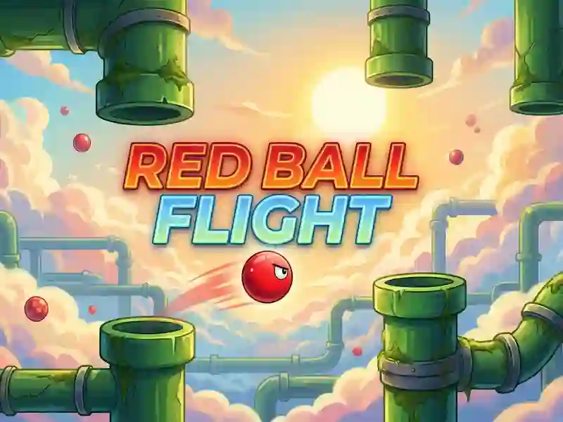 Spel Red Ball Flight aanlyn