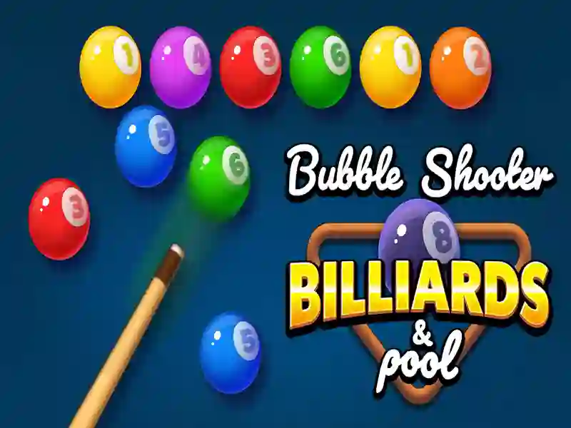 Spel Bubble Shooter Billiards & Pool aanlyn