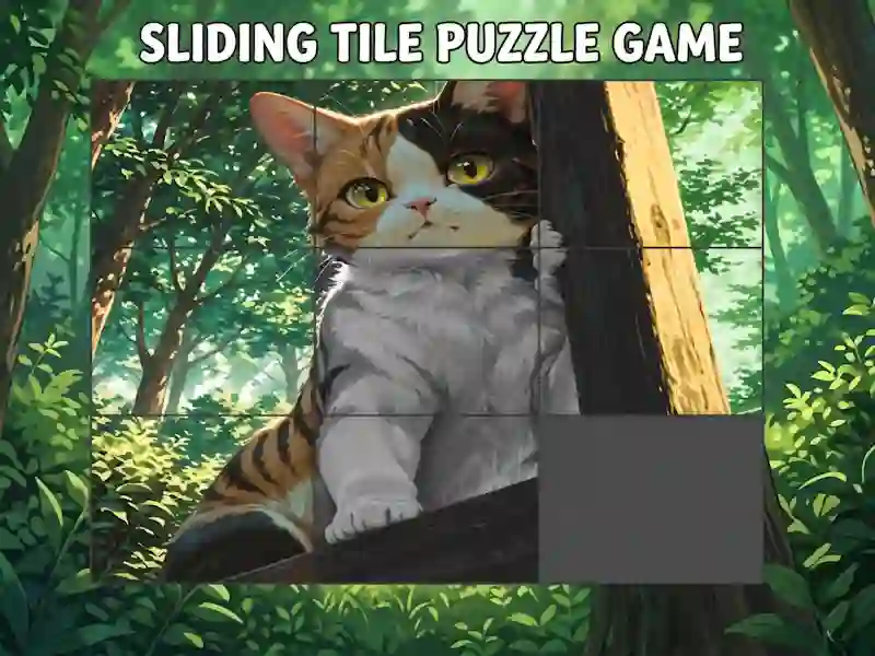 Spel Sliding Tile Puzzle Game aanlyn