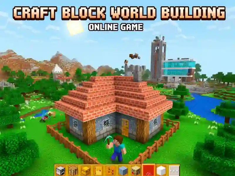 Spel Craft Block World Building aanlyn