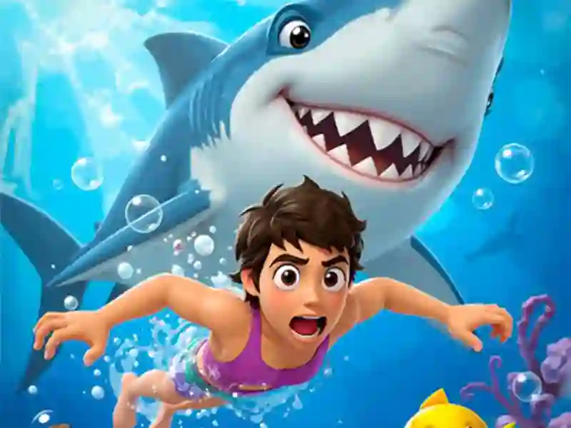 Spel Honger roofdierhaai aanlyn