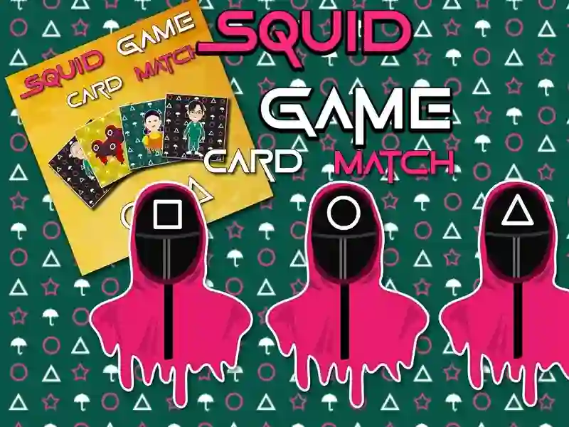 Spel Squid Game Memory Card Match aanlyn