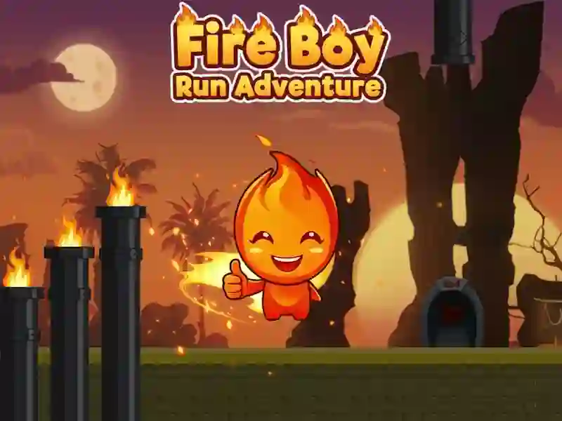 Spel Fire Boy Run Adventure aanlyn
