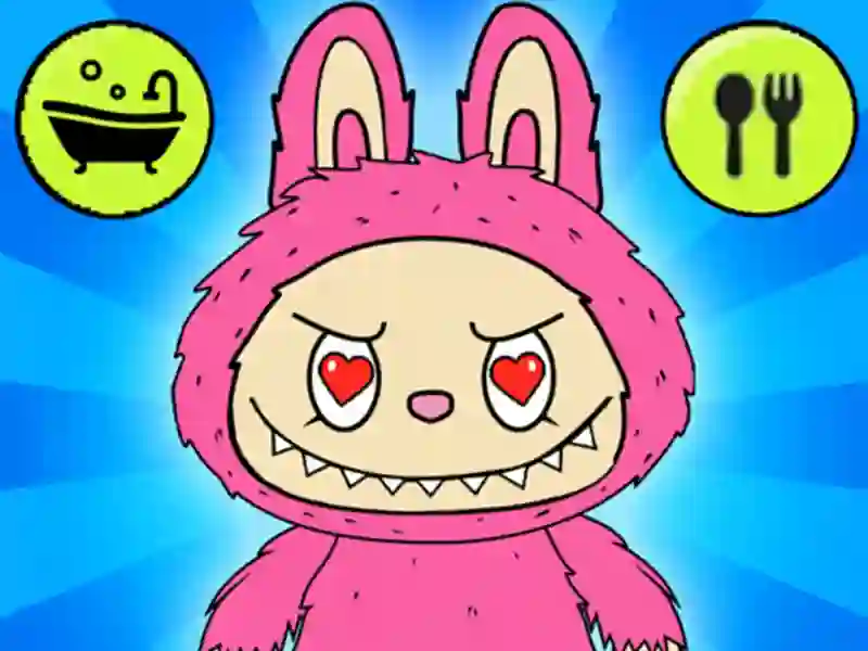 Spel My Talking Labubu aanlyn