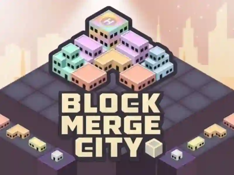 Spel Blok Merge City aanlyn Spel Blok Merge City aanlyn