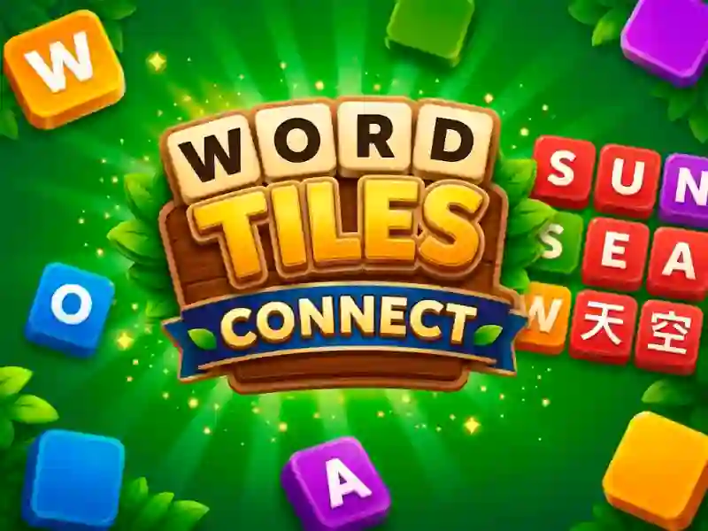 Spel Word Tiles Connect aanlyn
