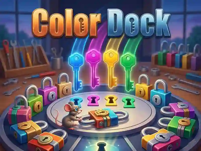 Spel Kleur Dock aanlyn