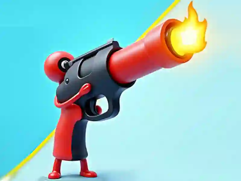 Spel Menslike Stickman Gun aanlyn Spel Menslike Stickman Gun aanlyn