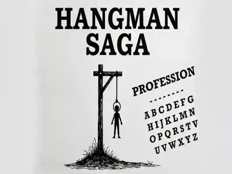 Spel Hangman Saga aanlyn Spel Hangman Saga aanlyn