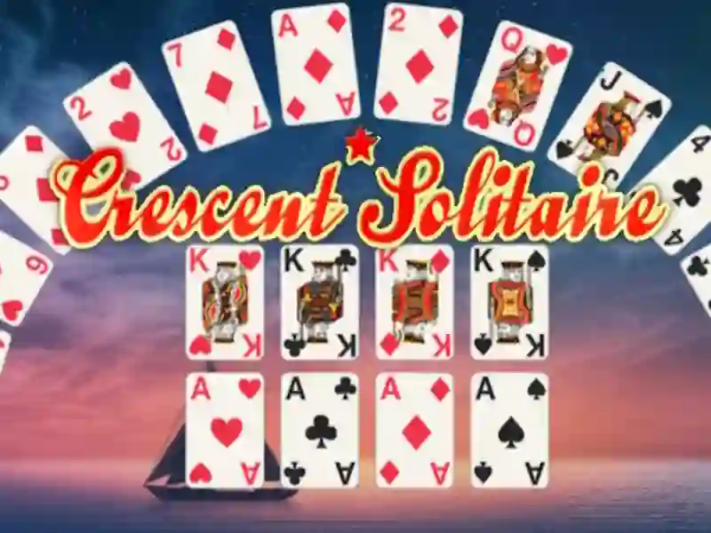 Spel Halfmaan Solitaire aanlyn Spel Halfmaan Solitaire aanlyn