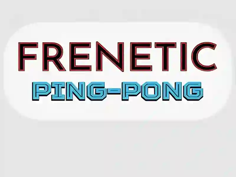 Spel Frenetiese ping pong aanlyn