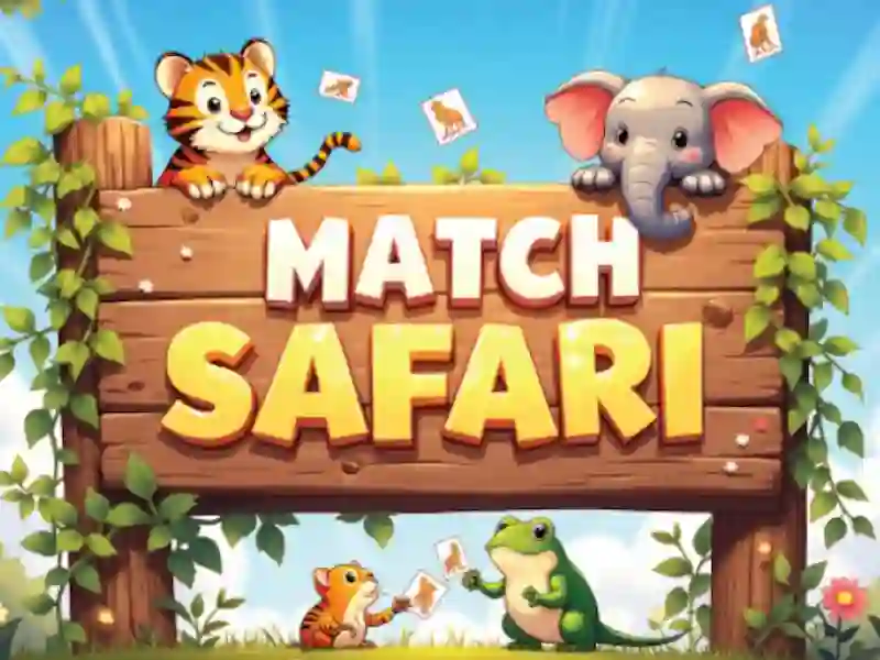 Spel Safari-wedstryd aanlyn